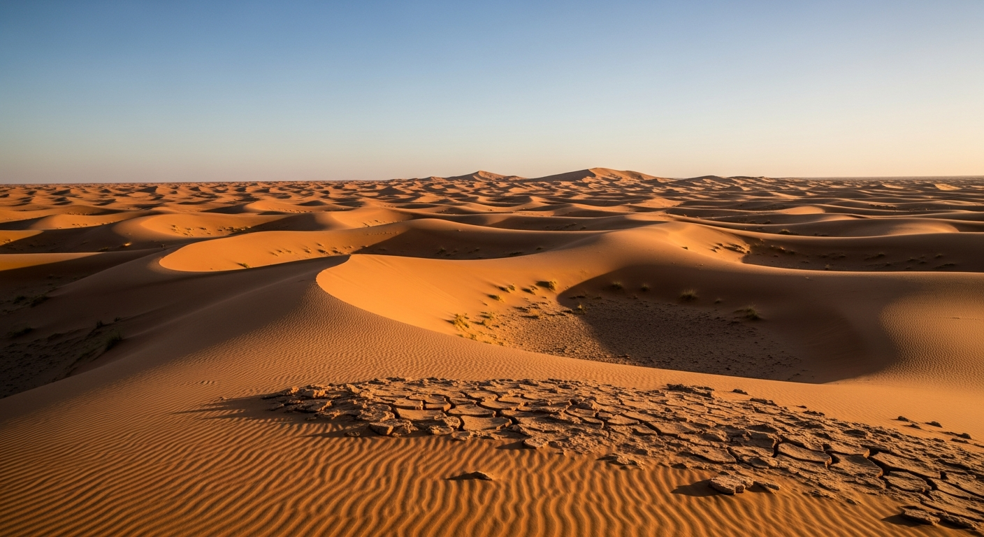 โอเอซิสแห่งความพากเพียร: สร้างชีวิตจากหยาดเหงื่อกลางทะเลทรายแอลจีเรีย - ภาพประกอบ 1