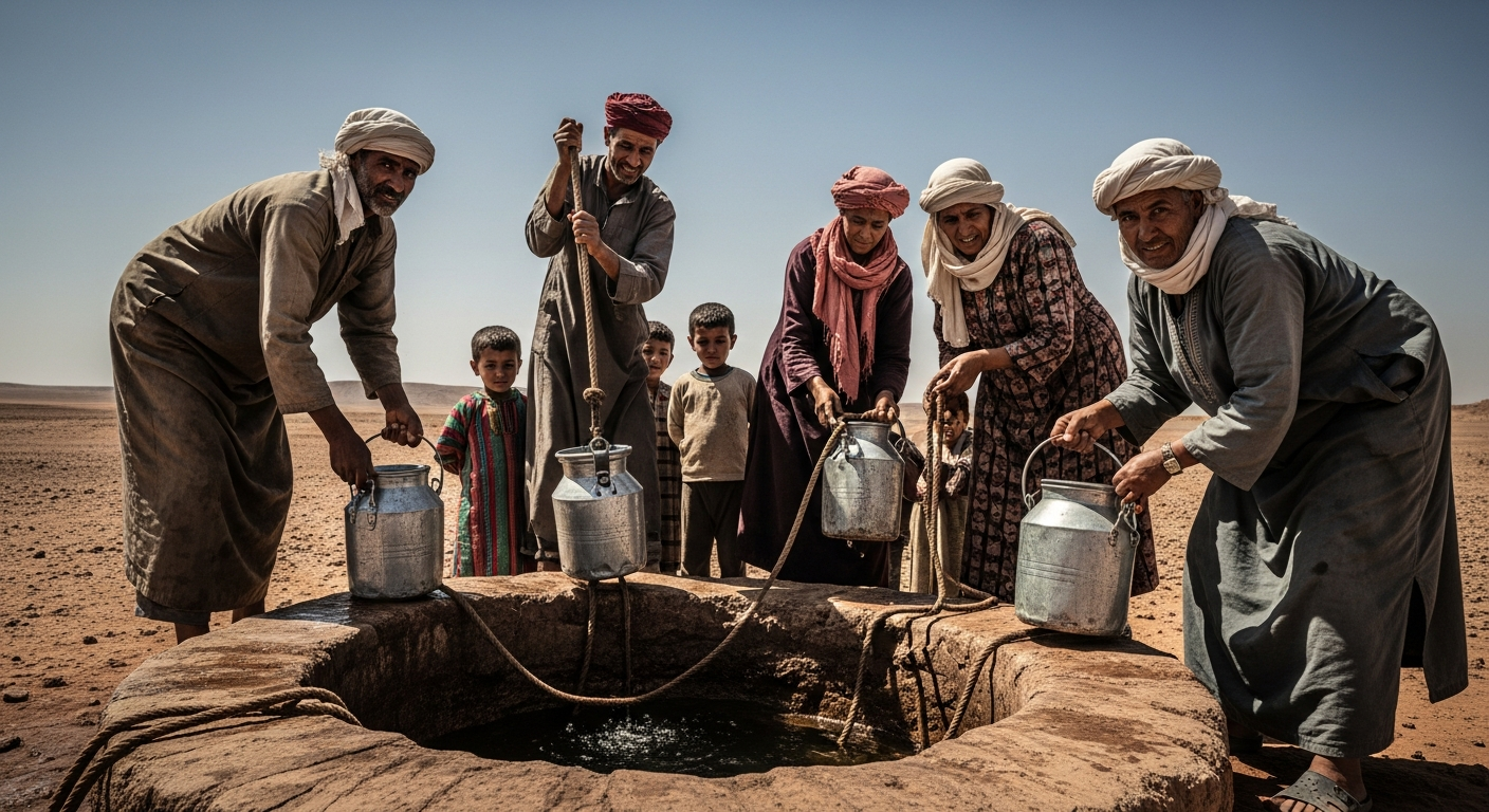 โอเอซิสแห่งความพากเพียร: สร้างชีวิตจากหยาดเหงื่อกลางทะเลทรายแอลจีเรีย - ภาพประกอบ 2