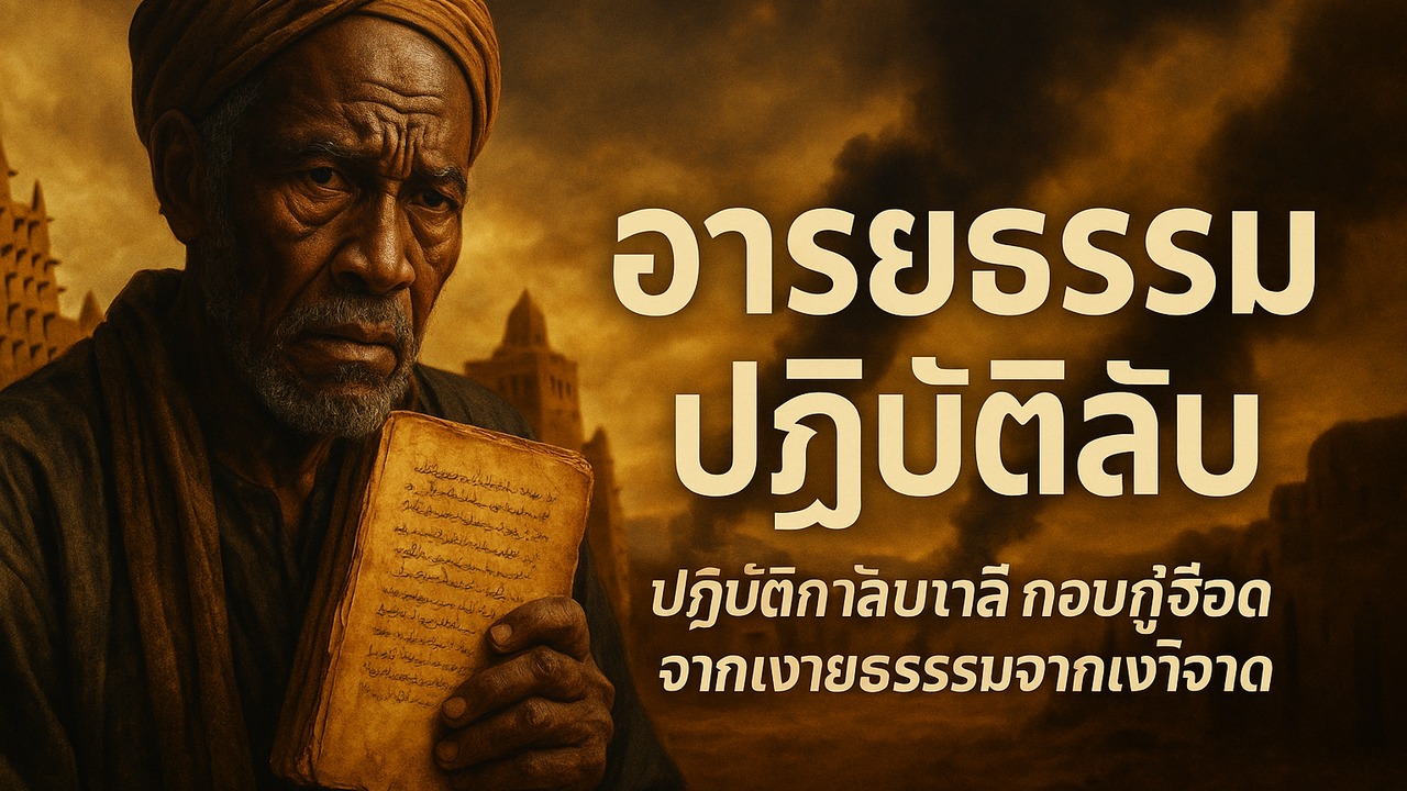 คัมภีร์ต้องรอด: ปฏิบัติการลับมาลี กอบกู้อารยธรรมจากเงาจิฮาด