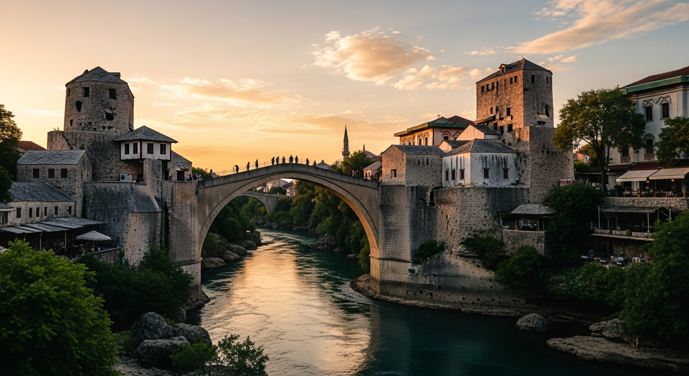 Stari Most: ตำนานกระโดดแห่งโมสตาร์ที่ท้าทายกาลเวลา - ภาพประกอบ 5