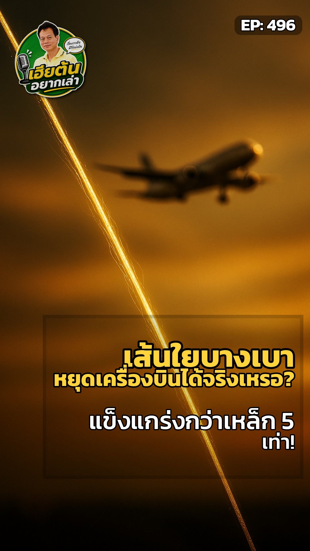 ใยแมงมุม: แกร่งกว่าเหล็ก 5x… วัสดุเปลี่ยนโลกที่มนุษย์กำลังสร้าง?