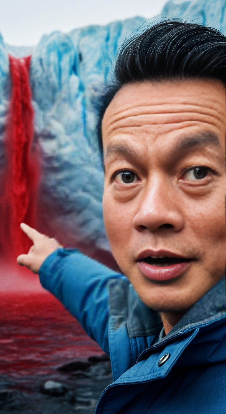 น้ำตกเลือด! สิ่งมีชีวิต 2 ล้านปีใต้ธารน้ำแข็ง