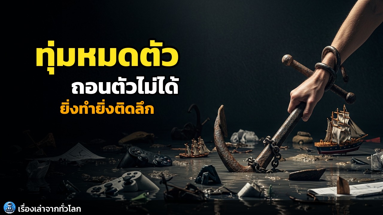 ยิ่งทุ่ม ยิ่งถอนตัวไม่ขึ้น!