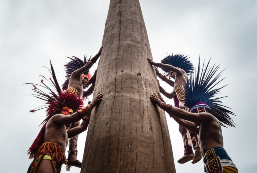 ระบำกลางเวหา: มนุษย์บินได้ในพิธีกรรมโบราณ 2,500 ปีแห่งเม็กซิโก - ภาพประกอบ 4
