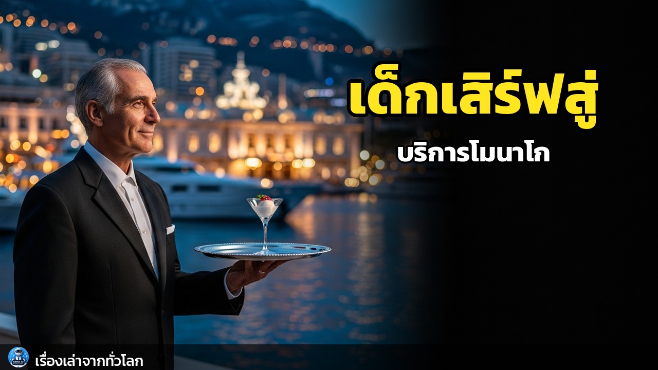 จากเด็กเสิร์ฟสู่ปรมาจารย์แห่งบริการ: เรื่องเล่าของ Monsieur Antoine ผู้ทอฝันในโมนาโก