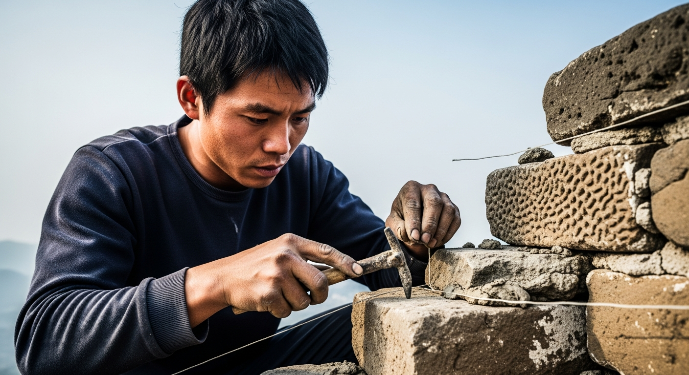 ผู้พิทักษ์กำแพงผู้ไร้เสียง: มรดกแห่งศรัทธาบนกำแพงเมืองจีน - ภาพประกอบ 6