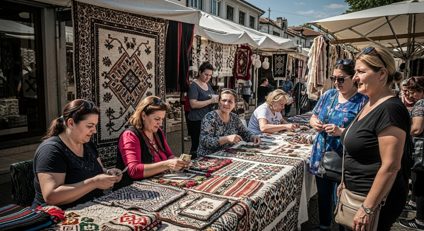 เส้นด้ายแห่งความหวัง: สตรีเซอร์เบียทอชีวิตใหม่ให้พรม Pirot Kilim - ภาพประกอบ 5