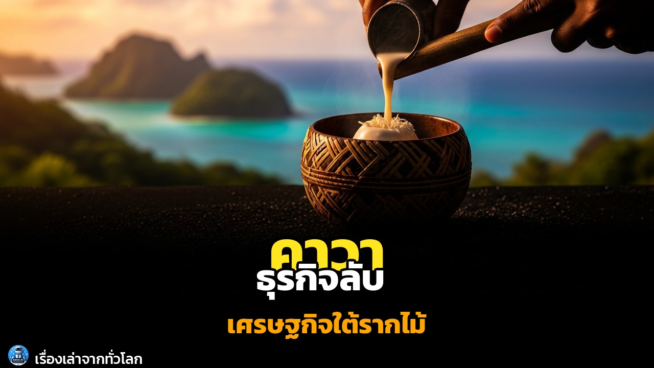 คาวา: ธุรกิจลับแห่งฟิจิ สัมผัสวัฒนธรรมและเศรษฐกิจใต้รากไม้