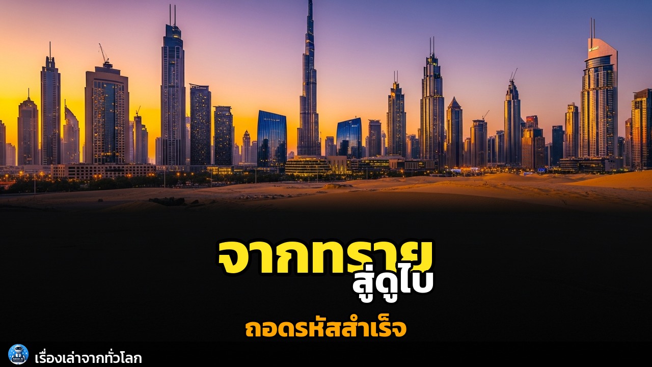 จากเม็ดทรายสู่มหานครแห่งโอกาส: ถอดรหัสความสำเร็จดูไบ