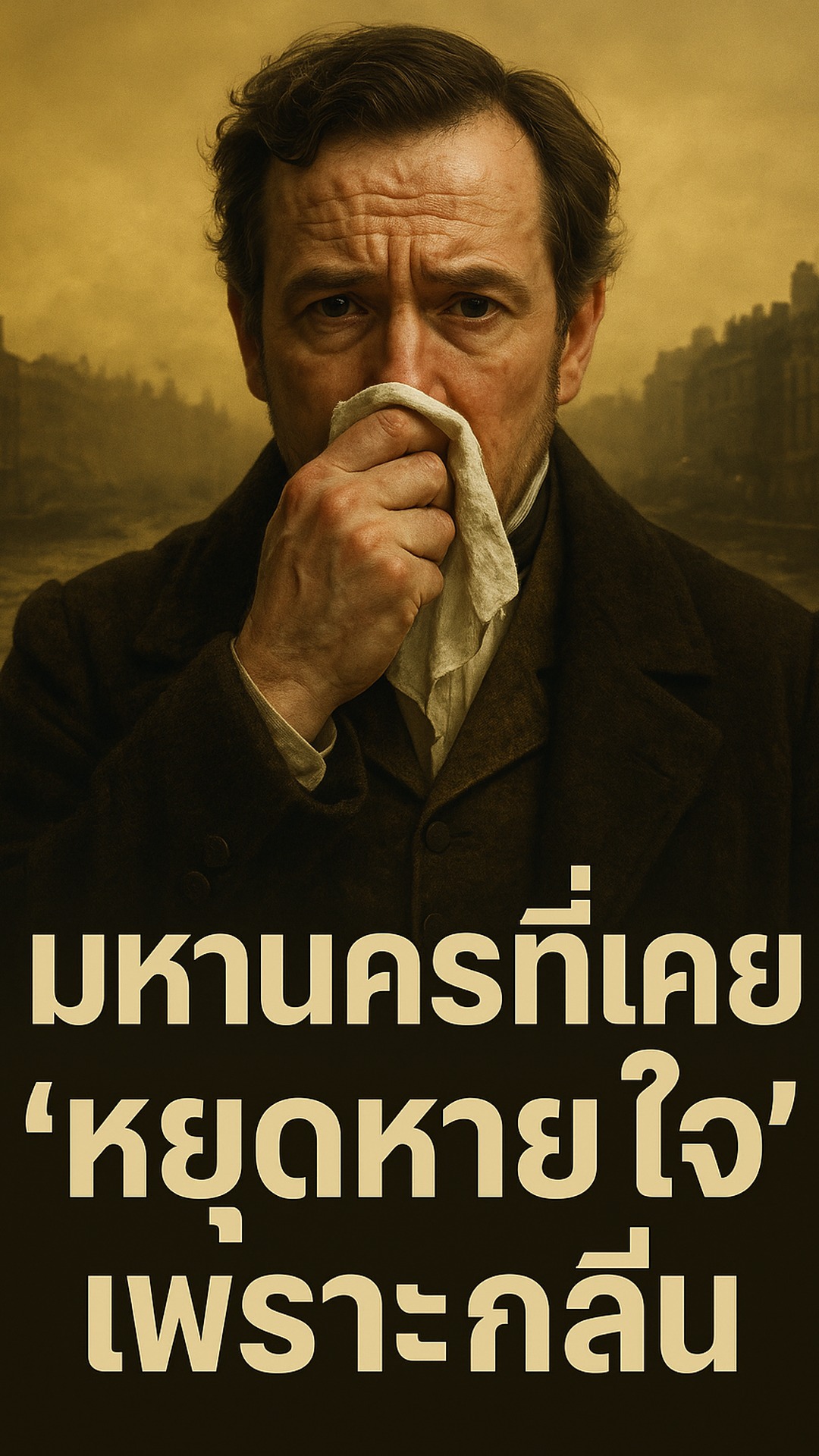 มหานครที่เคย 'หยุดหายใจ' เพราะกลิ่น