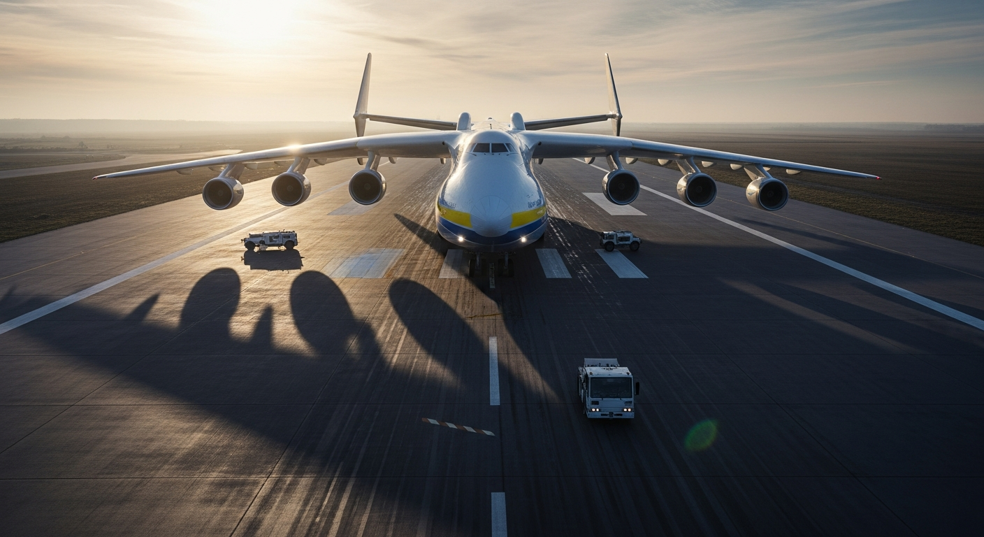 Antonov An-225 Mriya: มังกรเวหาแห่งยูเครน...เครื่องบินที่ใหญ่ที่สุดในโลก! - ภาพประกอบ 1
