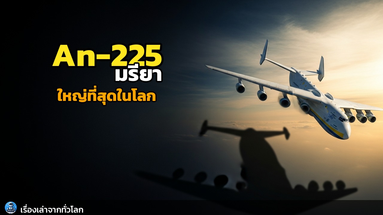 Antonov An-225 Mriya: มังกรเวหาแห่งยูเครน...เครื่องบินที่ใหญ่ที่สุดในโลก!