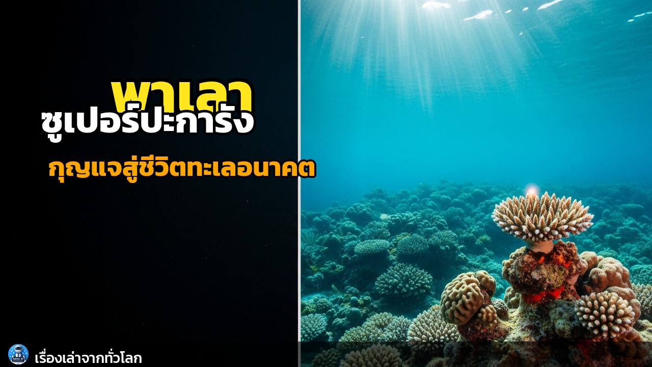 พาเลา: มหัศจรรย์ 'ซูเปอร์ปะการัง' กุญแจสู่ชีวิตทะเลแห่งอนาคต
