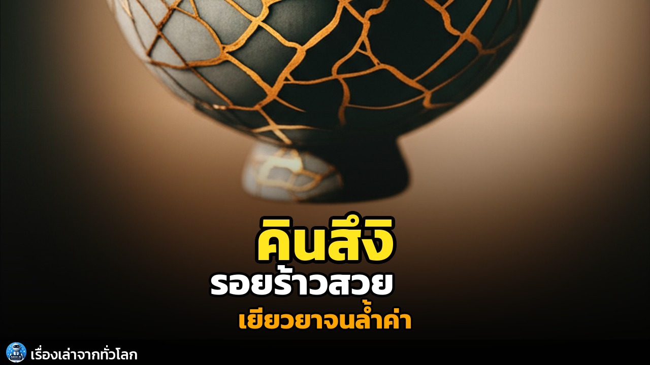 คินสึงิ: ศิลปะแห่งการเยียวยา...เมื่อรอยร้าวคือความงามที่ล้ำค่ากว่าเดิม 🏺✨