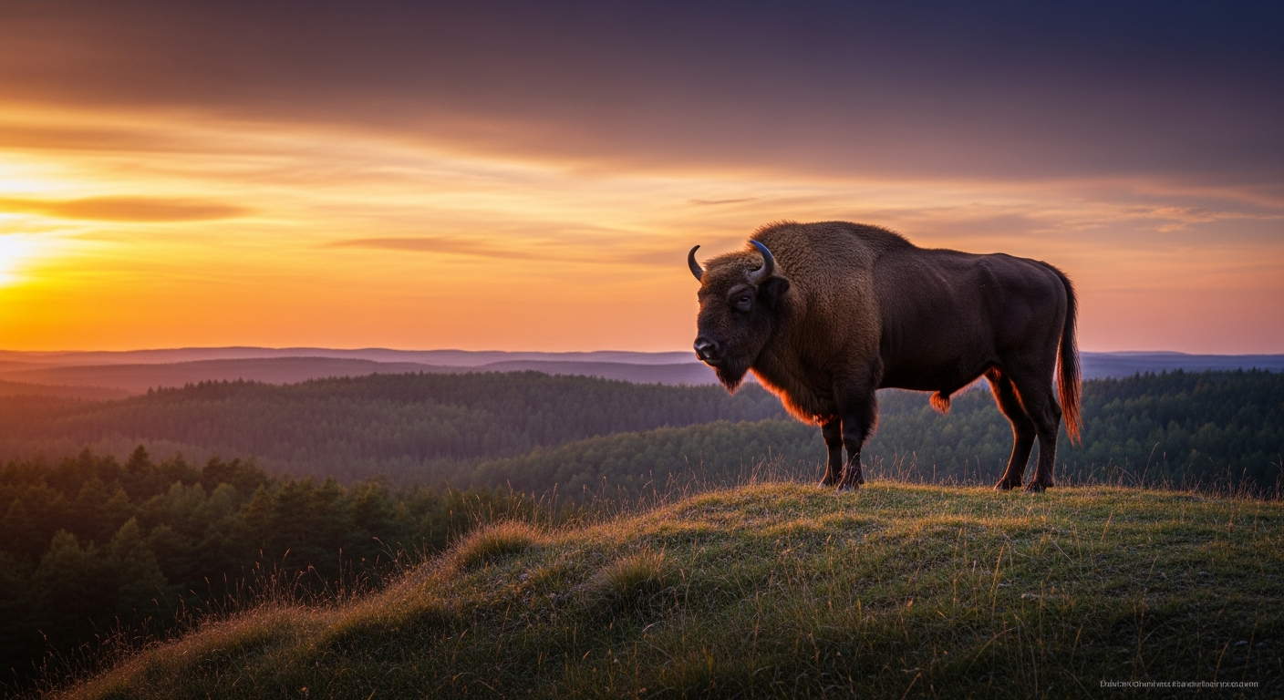ผู้พิทักษ์แห่งป่าโบราณ: เบลารุสคืนชีวิตให้กระทิงไบซันยุโรป - ภาพประกอบ 8