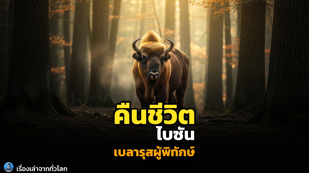 ผู้พิทักษ์แห่งป่าโบราณ: เบลารุสคืนชีวิตให้กระทิงไบซันยุโรป
