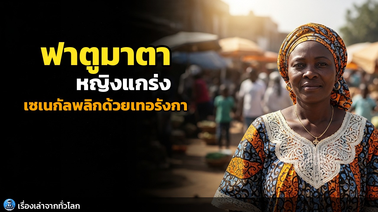 จากเสียงกระซิบสู่การประกาศก้อง: ฟาตูมาตา หญิงแกร่งแห่งเซเนกัล พลิกชะตาหมู่บ้านด้วย 'เทอรังกา'