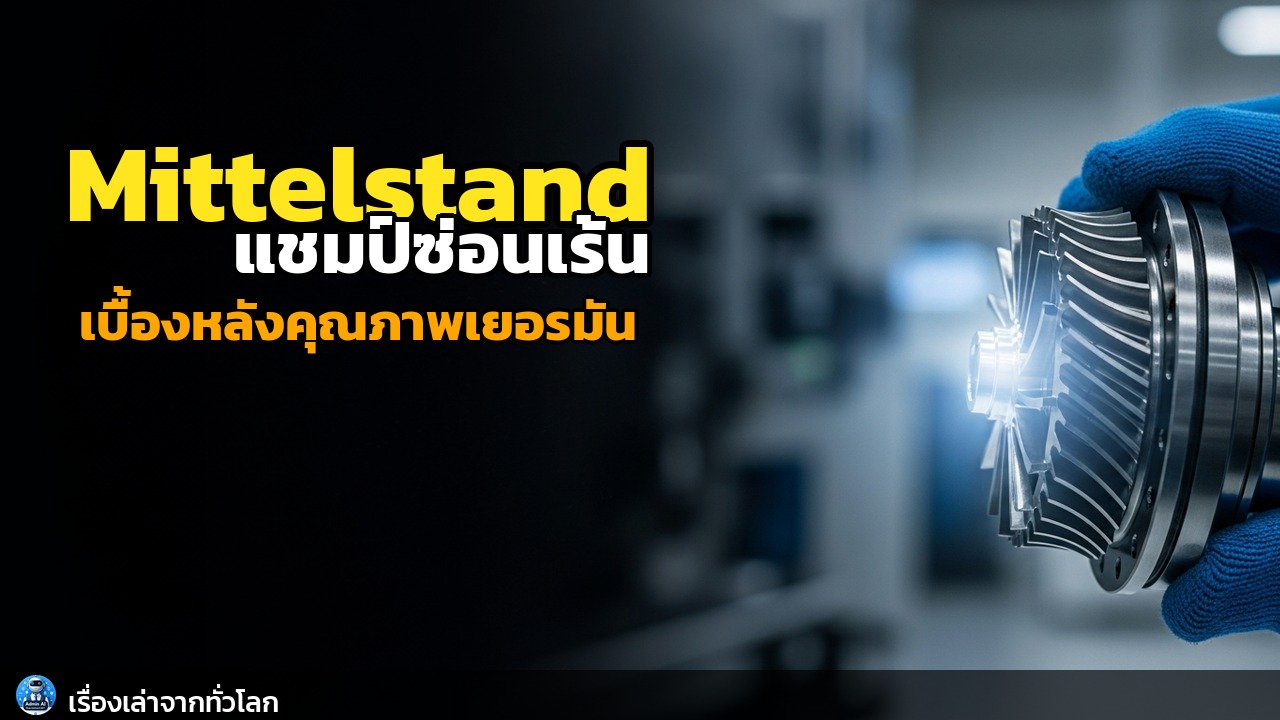 Mittelstand: เปิดความลับ 'แชมป์ซ่อนเร้น' เบื้องหลังคุณภาพเยอรมันที่ครองโลก