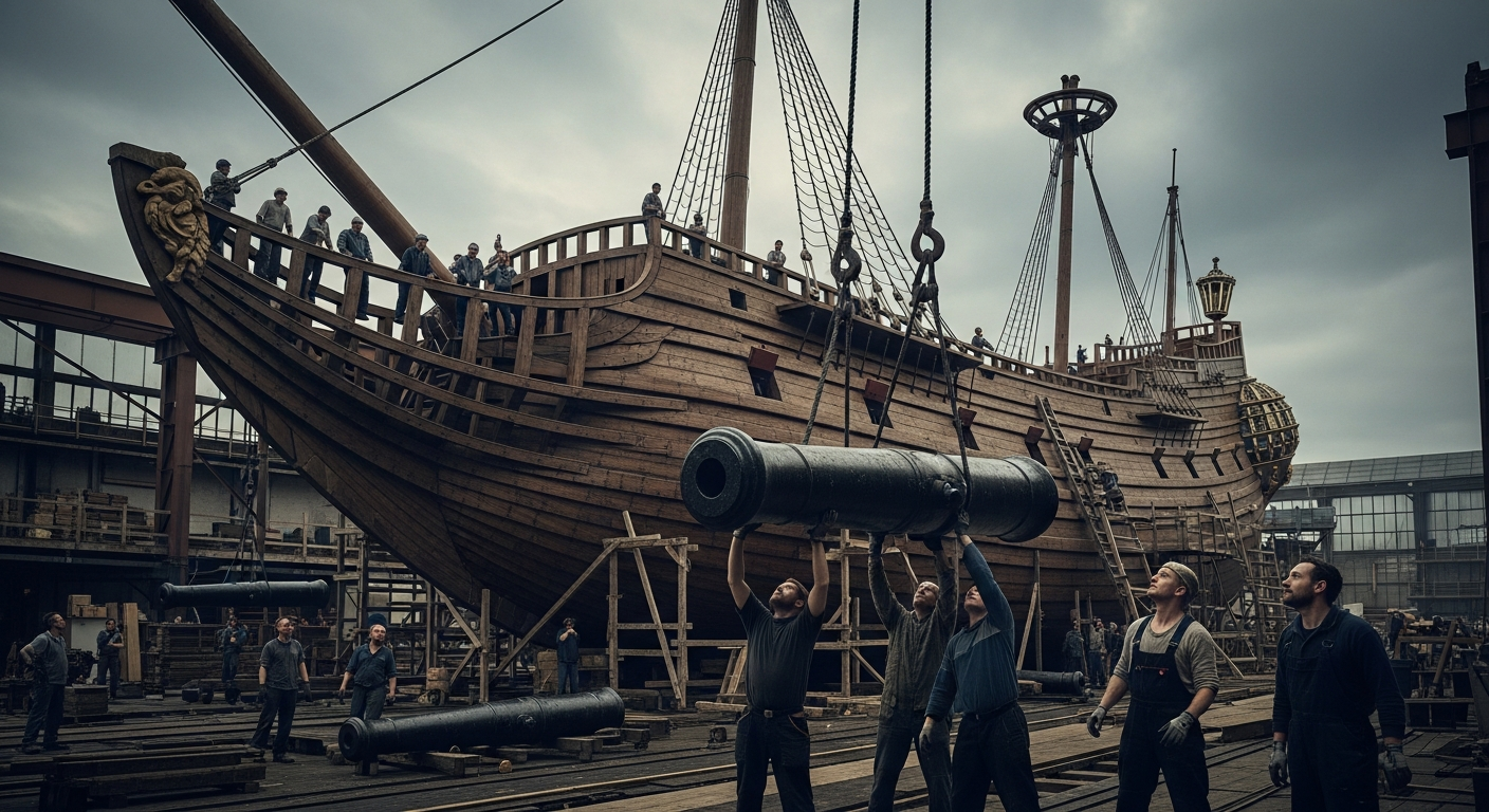 เรือรบ Vasa: บทเรียนราคาแพงที่ซ่อนอยู่ใต้ทะเลสวีเดน - ภาพประกอบ 11
