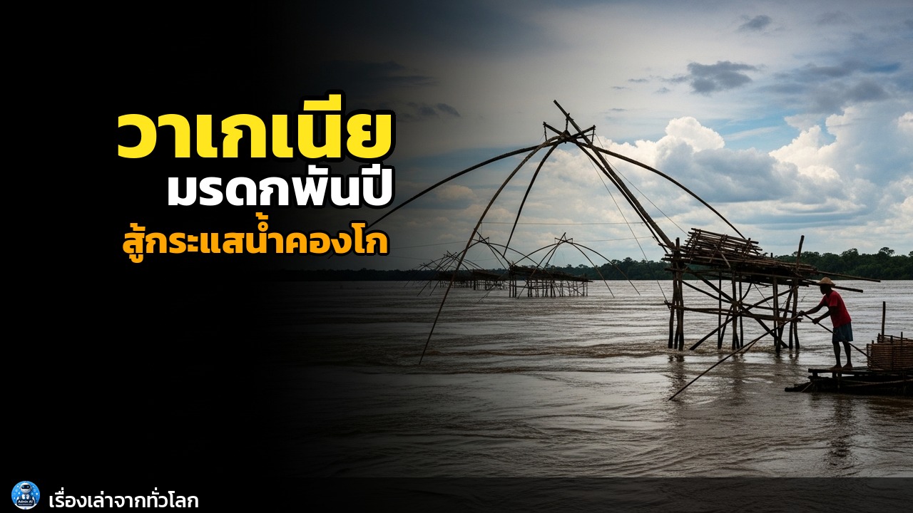 วาเกเนีย: มรดกประมงพันปี สู้กระแสน้ำเชี่ยวแห่งคองโก