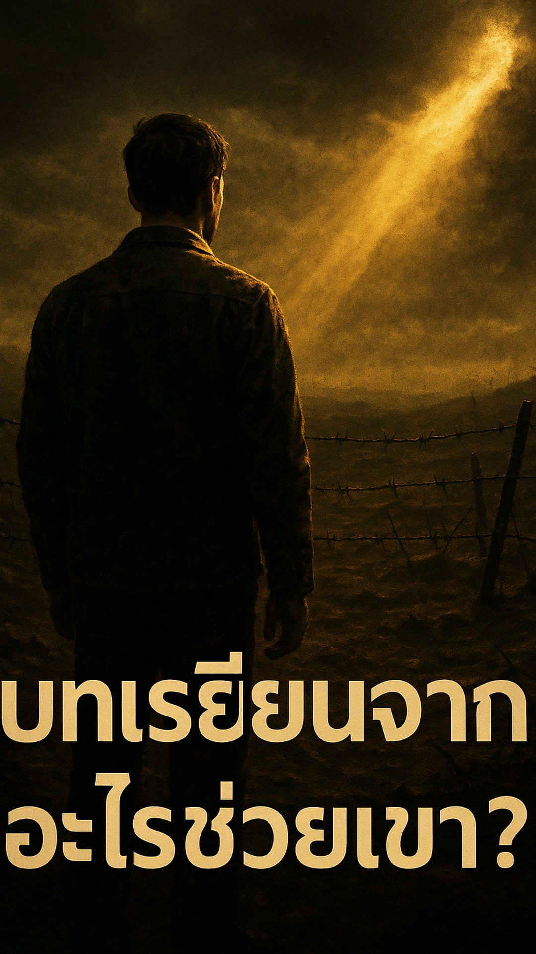 บทเรียนจากนรก: อะไรช่วยเขา?