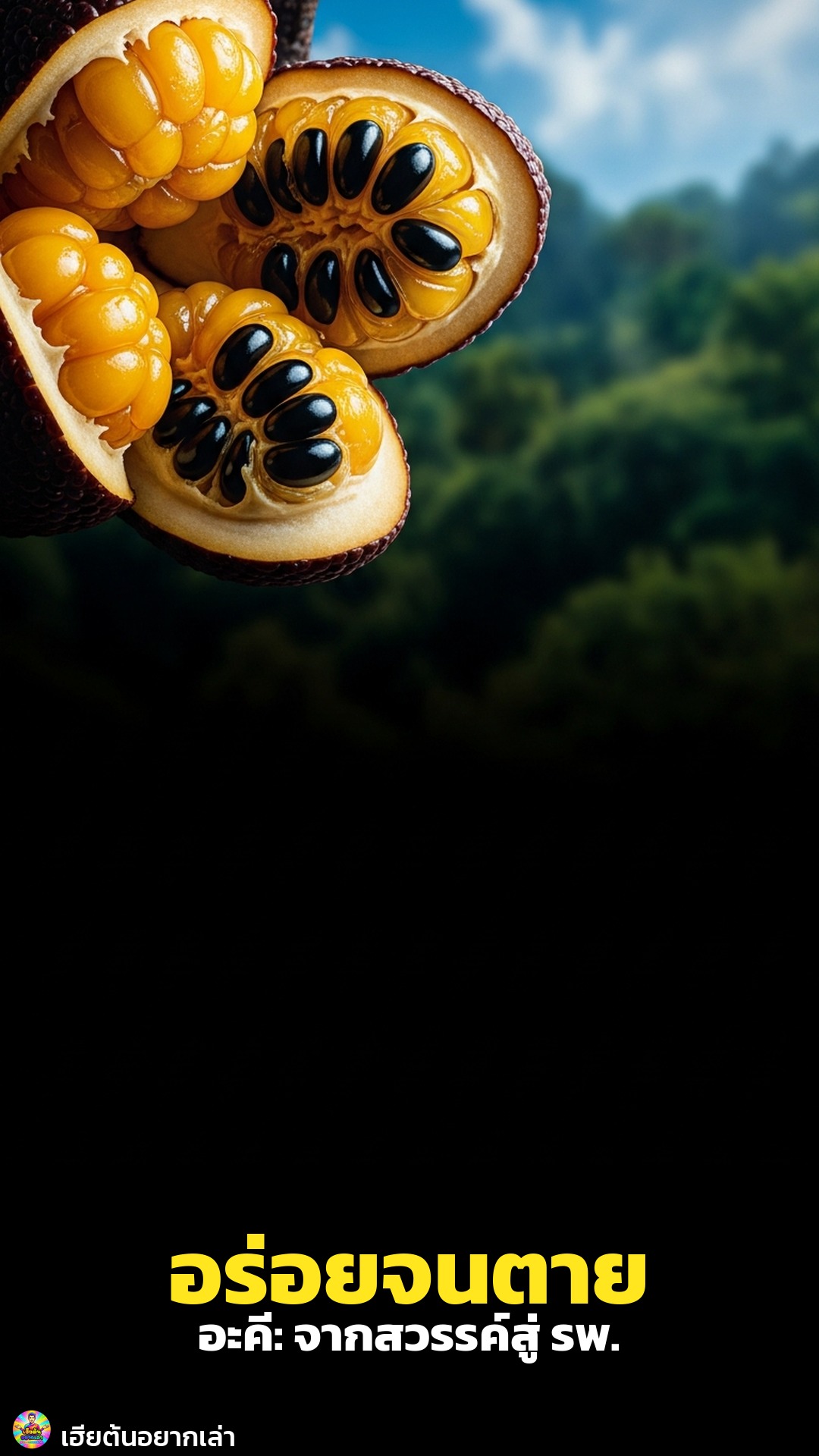 ผลไม้อร่อยจนตายได้! อะคี: จากสวรรค์สู่โรงพยาบาล!