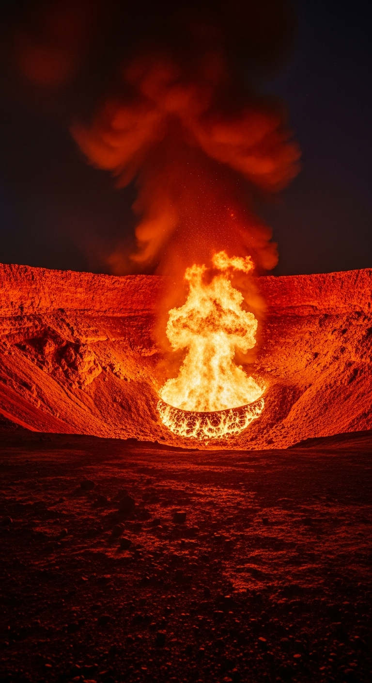 ประตูสู่ขุมนรก! หลุมไฟยักษ์ 50 ปี - ภาพประกอบ 4