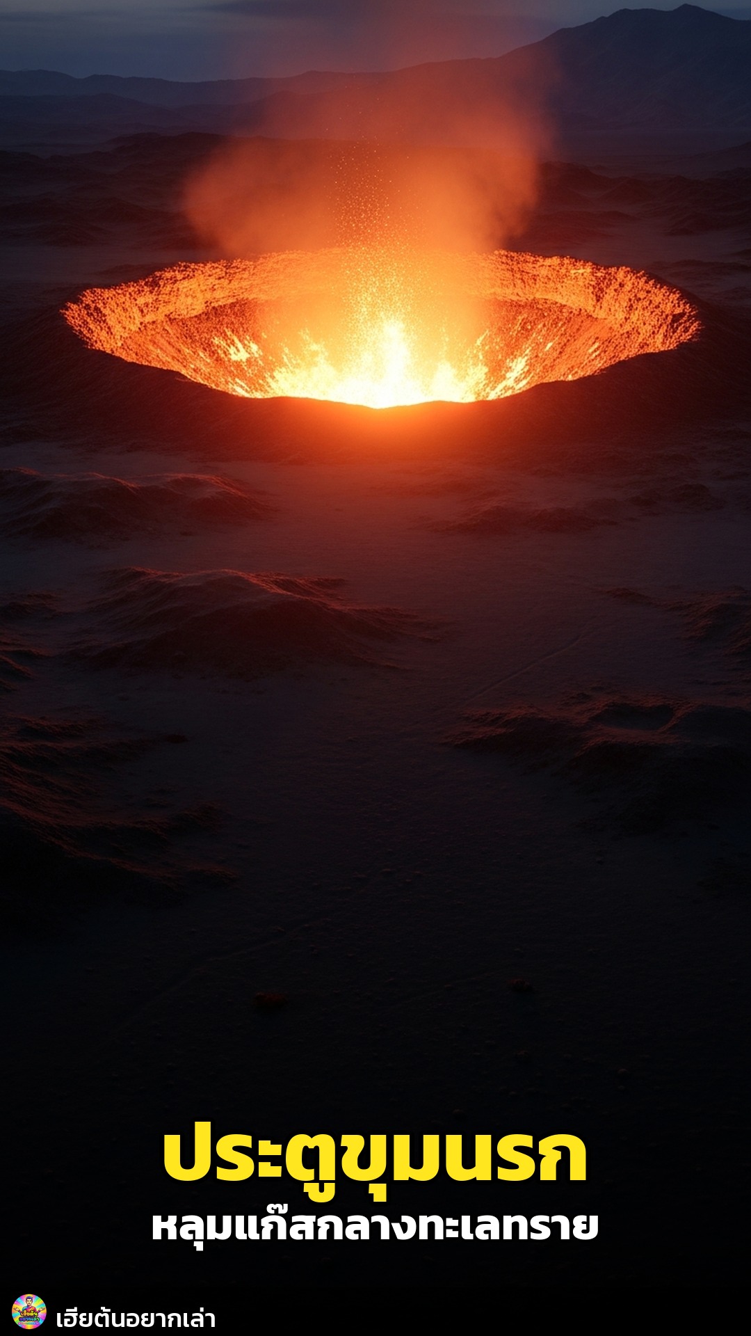 ประตูสู่ขุมนรก! หลุมไฟยักษ์ 50 ปี