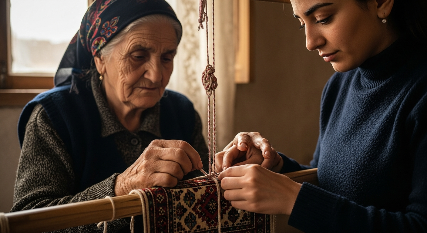 จากเส้นใยสู่ความหวัง: กุลนาร์ สตรีผู้ทออนาคตแห่งอาเซอร์ไบจาน - ภาพประกอบ 4