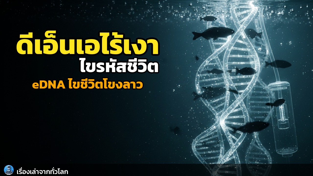 ดีเอ็นเอไร้เงา: เปิดรหัสชีวิตลี้ลับแห่งแม่น้ำโขงลาว ด้วยวิทยาการ eDNA