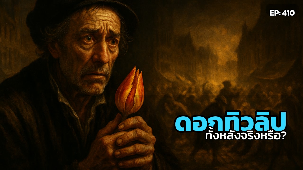 ดอกทิวลิปเคยแพงกว่าบ้านทั้งหลัง: บทเรียน 400 ปีที่สมองคุณยังโดนหลอก